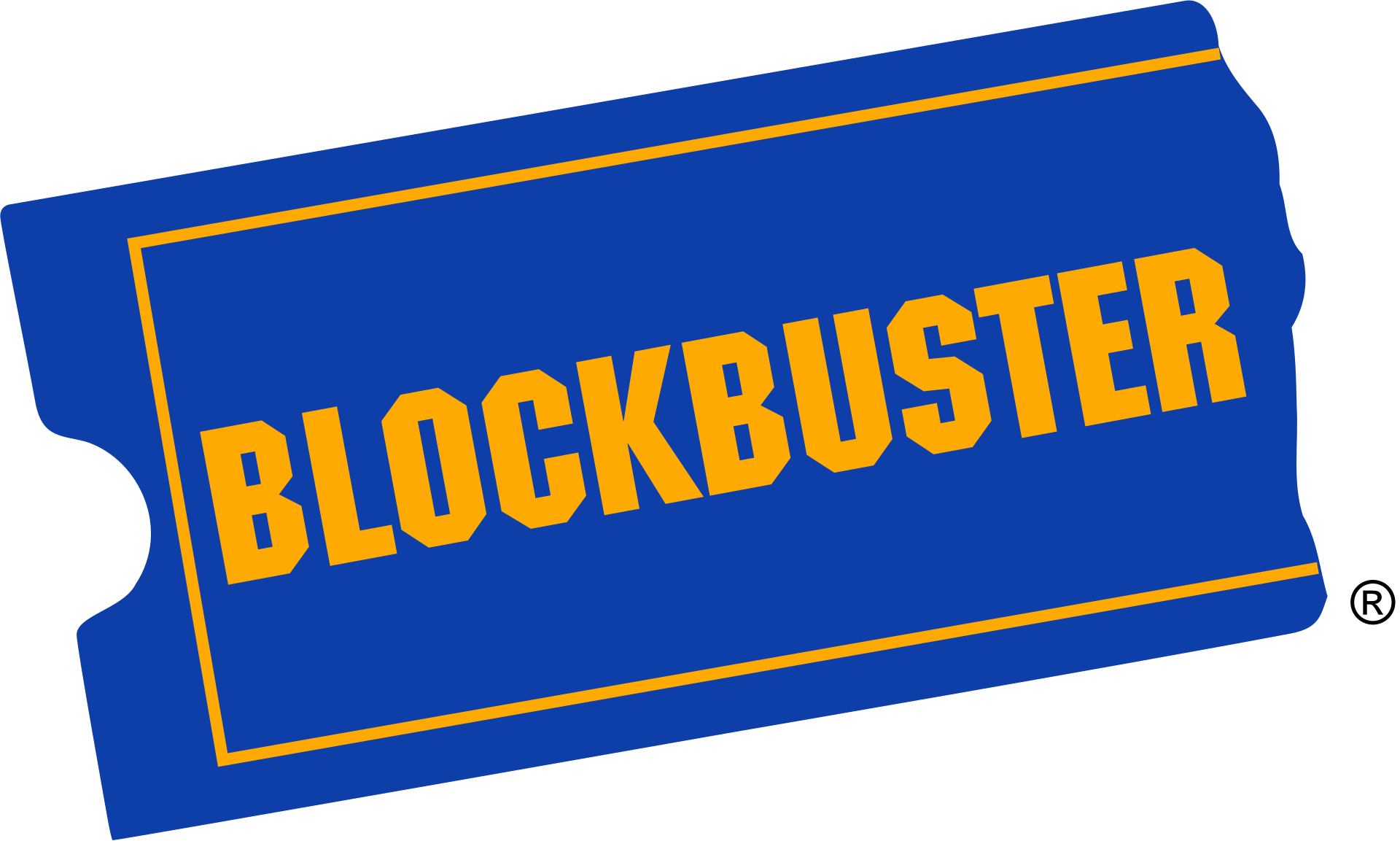 The Blockbuster logo