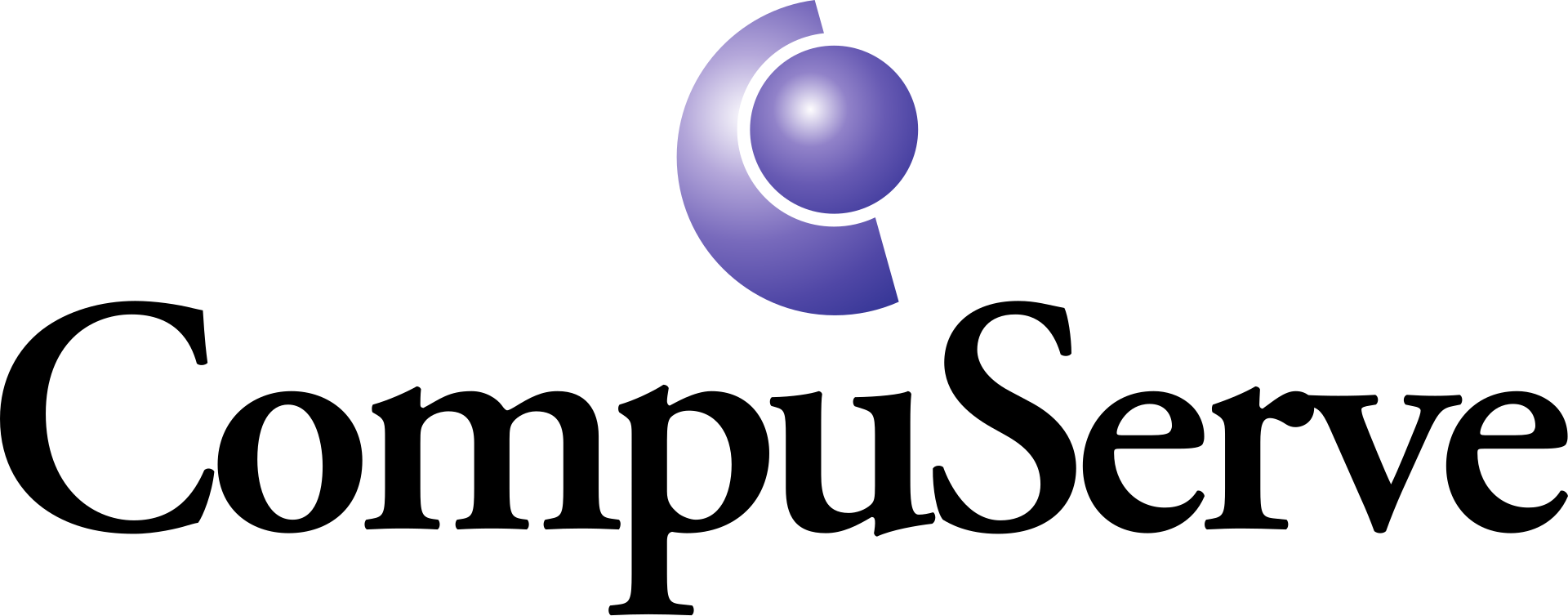 The later CompuServe logo.