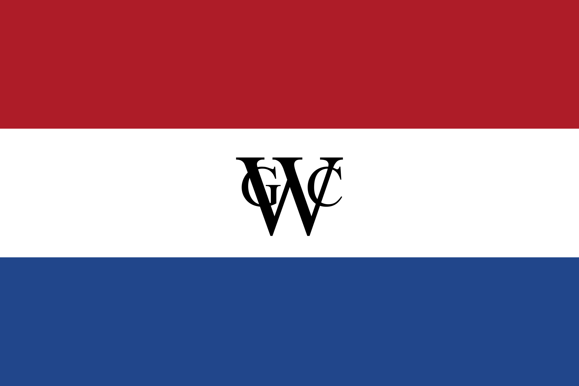 Flag of the Dutch West India Company (West-Indische Compagnie)