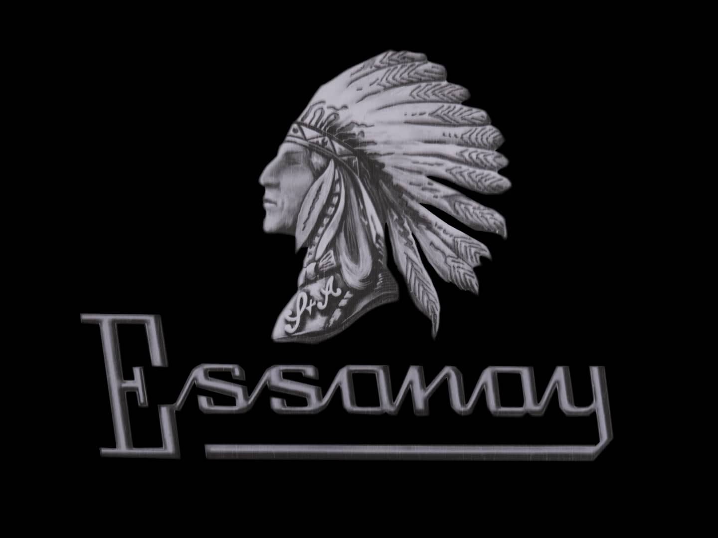 The Essanay Indian-head trademark logo
