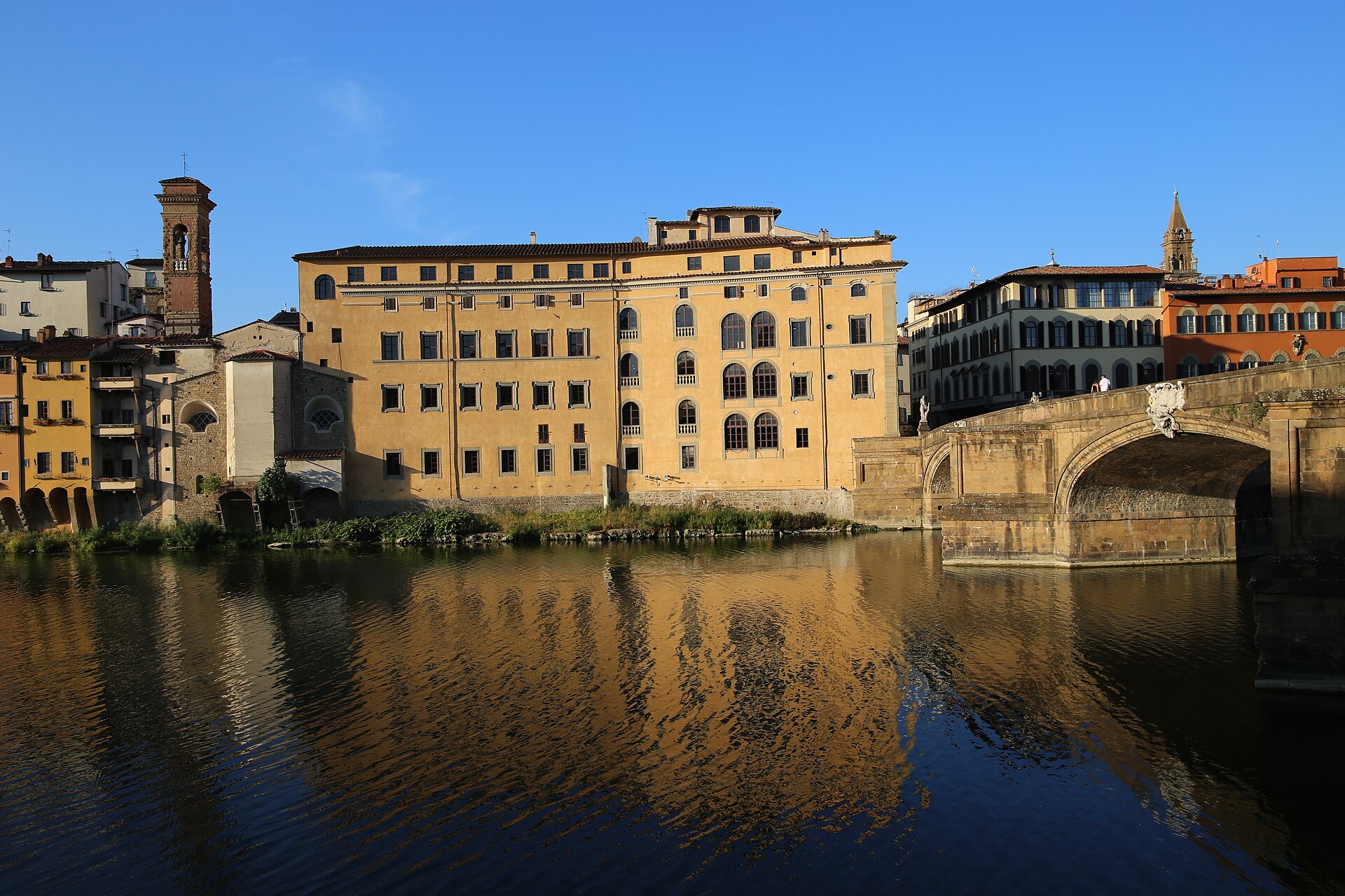 Palazzo on Piazza de' Frescobaldi in Florence, in the historic Frescobaldi family quarter