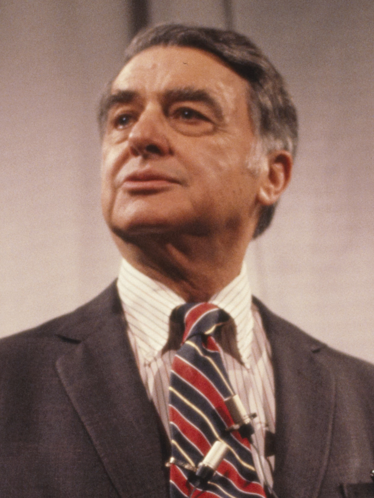 Portrait of Edwin H. Land, founder of Polaroid Corporation