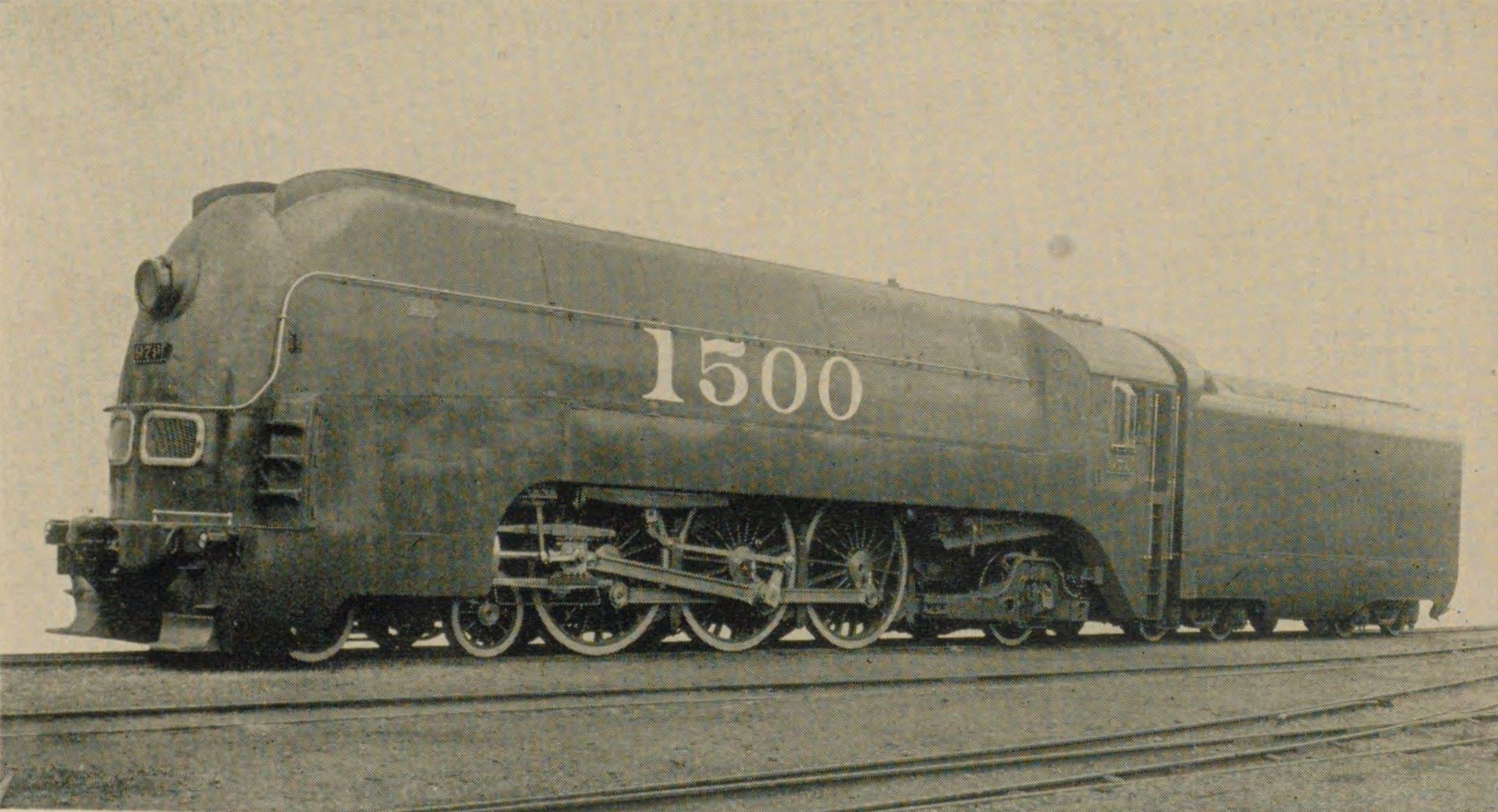 South Manchuria Railway Pashina-type steam locomotive No. 797, built by Kawasaki Shipbuilding