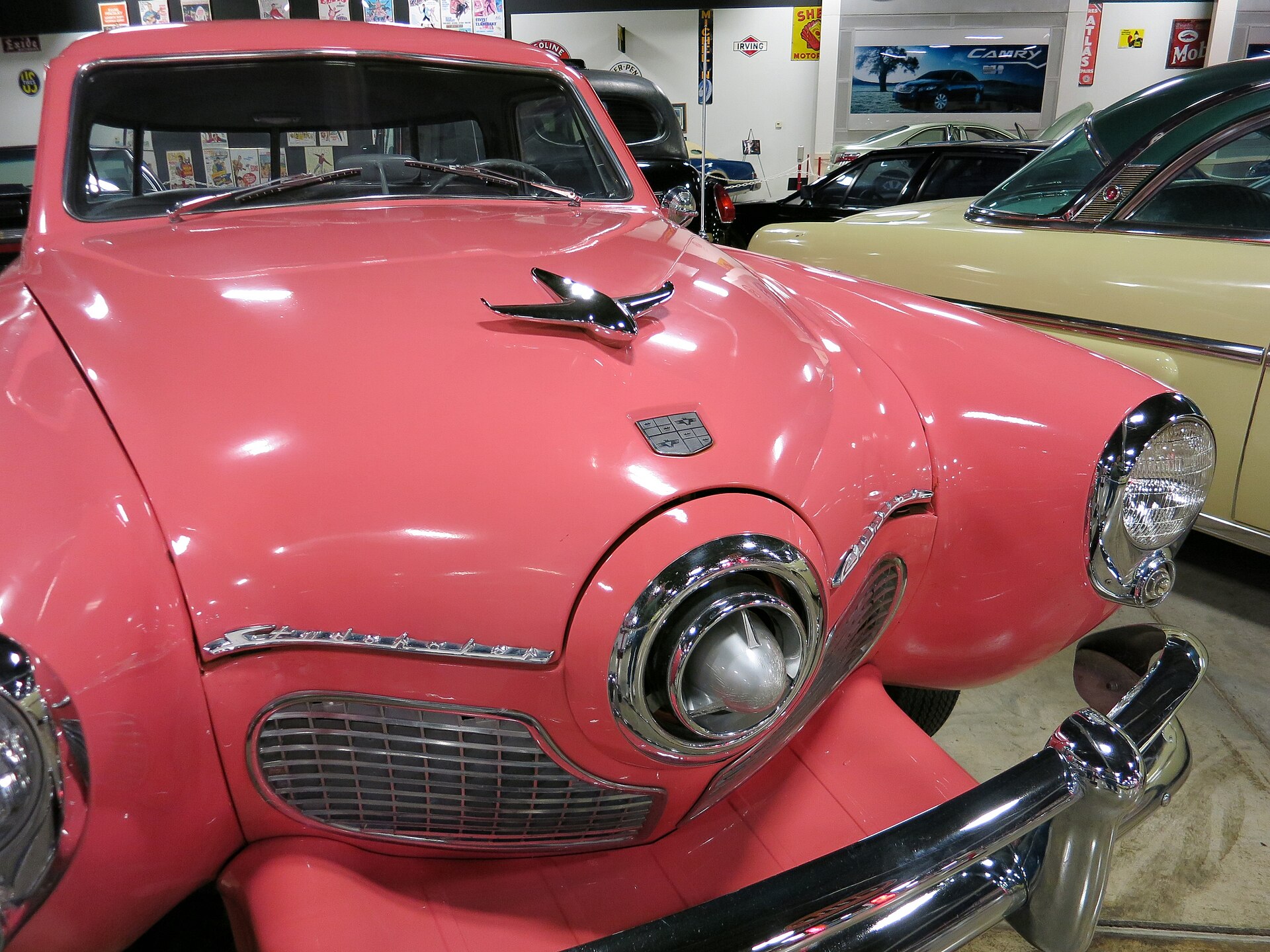 1951 Studebaker Champion Starlight Coupe, three-quarter front view
