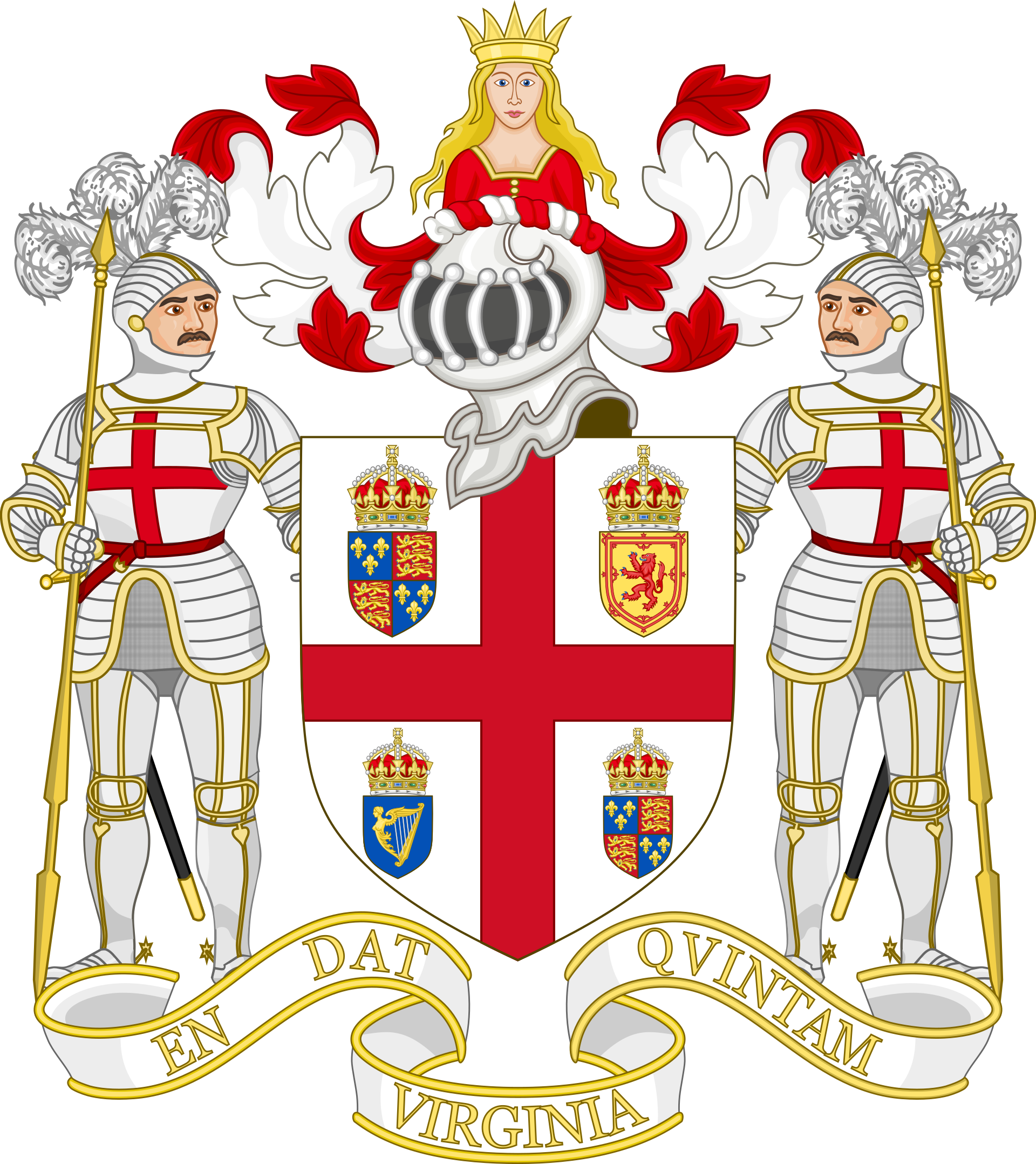 Coat of arms of the Virginia Company of London