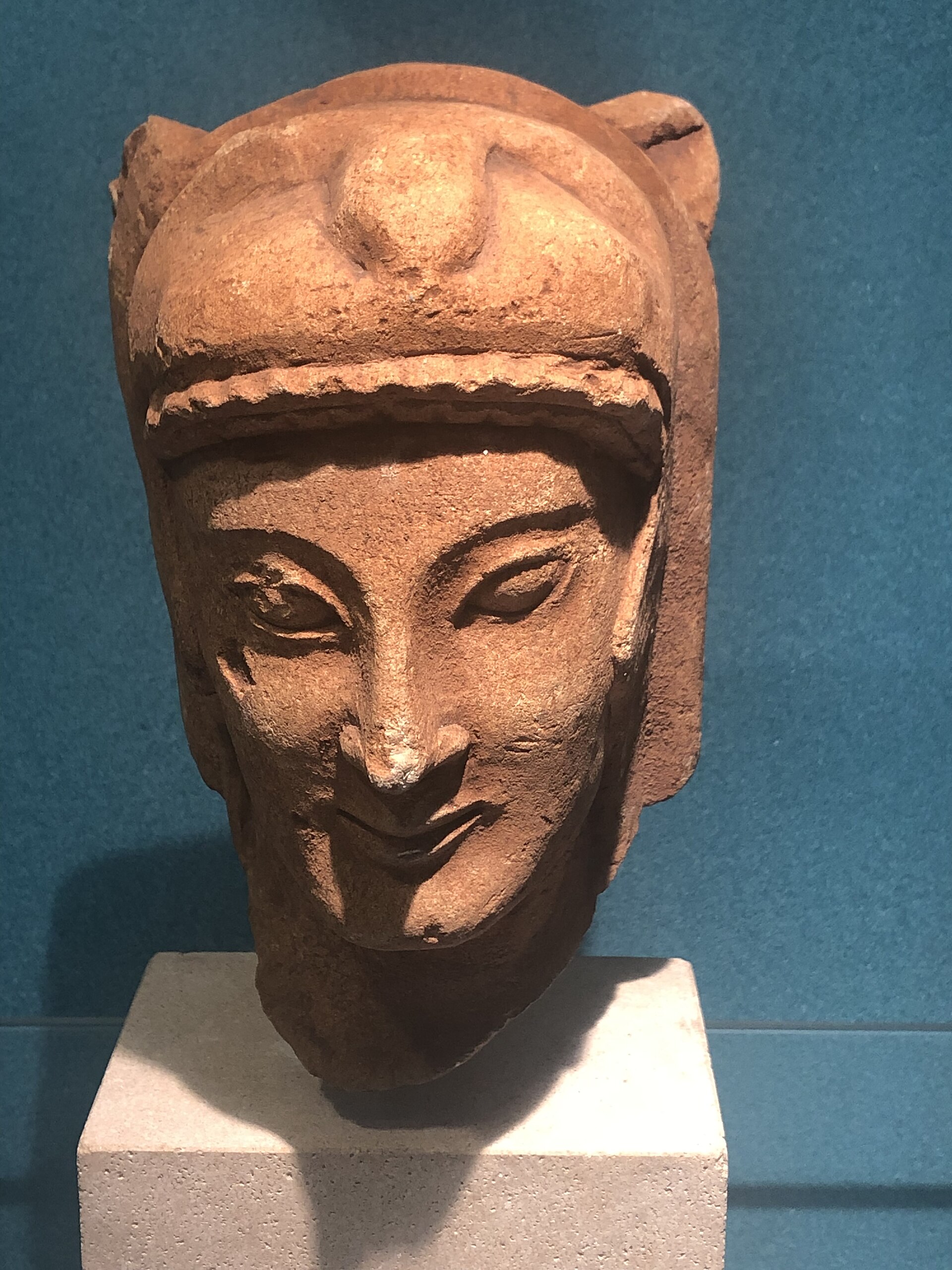 Bronze statuette of Melqart, the Phoenician god of Tyre, held at the National Museum of Denmark.