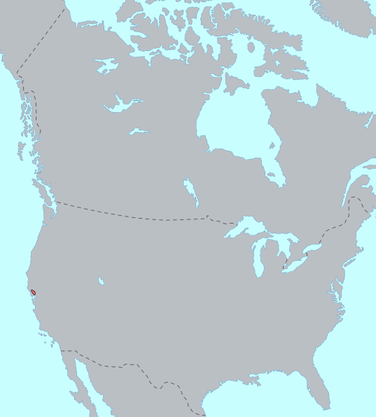 Map of the Wappo language territory in the Alexander Valley and Clear Lake area of northern California