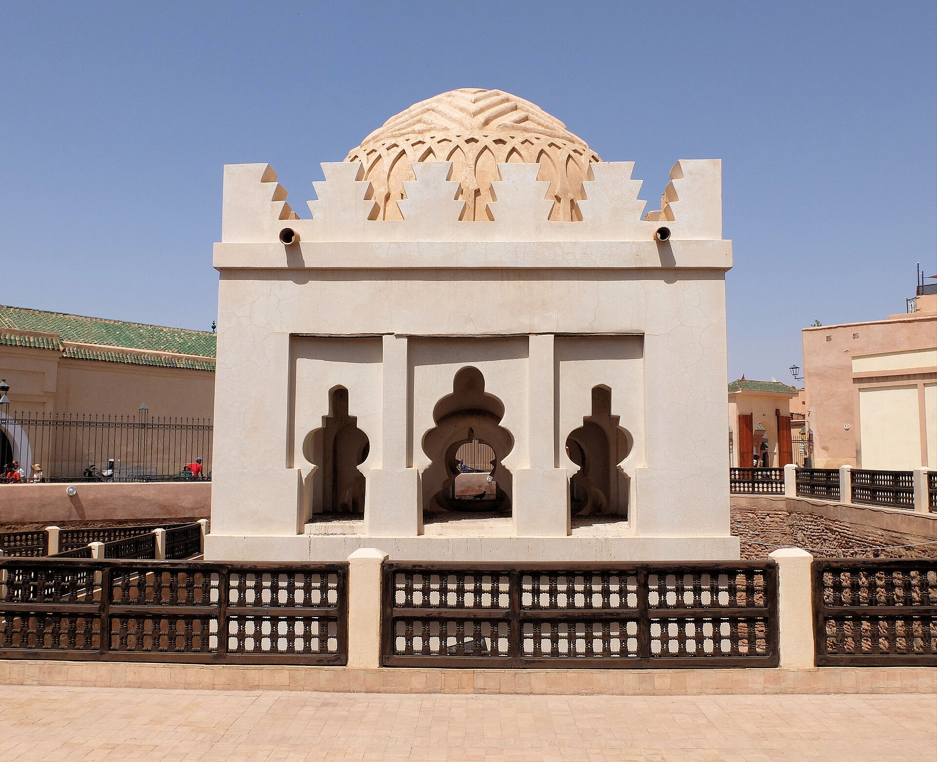 The Almoravid Qubba in Marrakesh, built around 1117 — the only surviving Almoravid monument in the city they founded