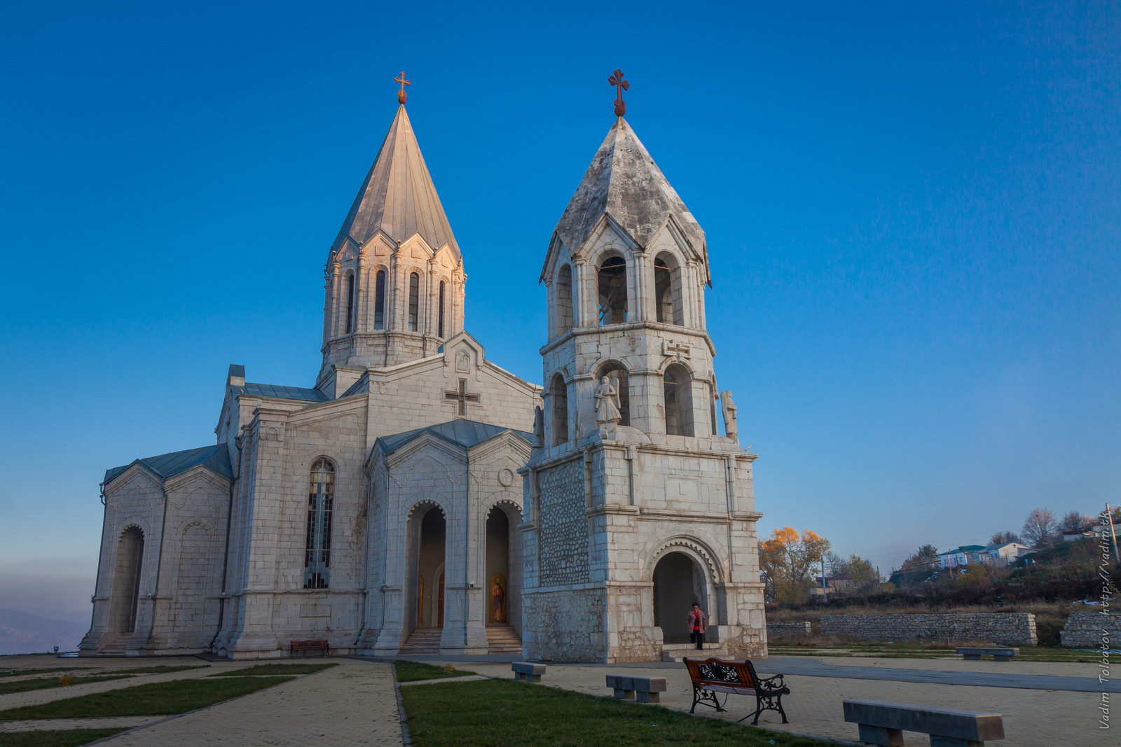 Ghazanchetsots Cathedral in Shusha, Nagorno-Karabakh