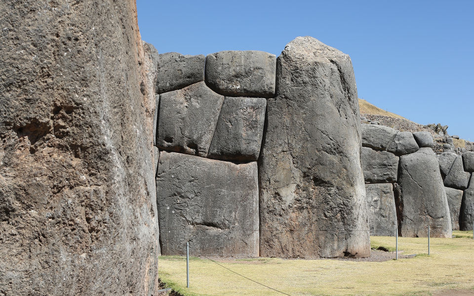 Massive Inca dry-stone walls at Sacsayhuamán above Cusco