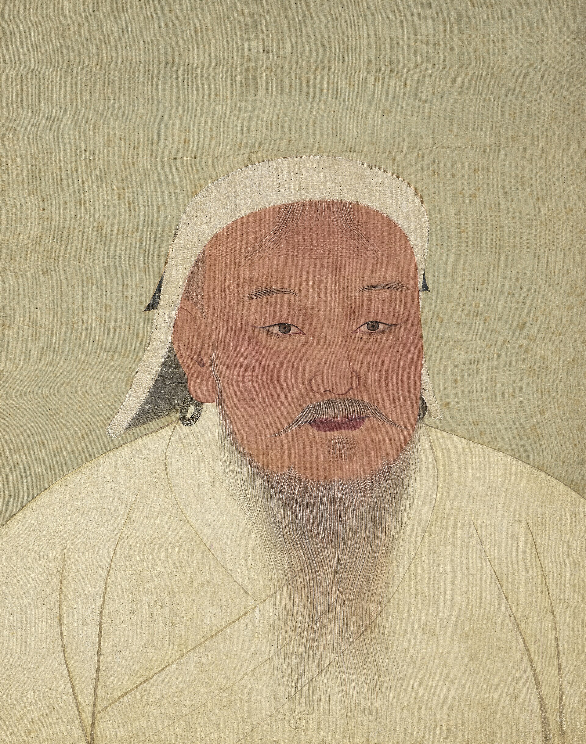 A 14th-century portrait of Genghis Khan, National Palace Museum