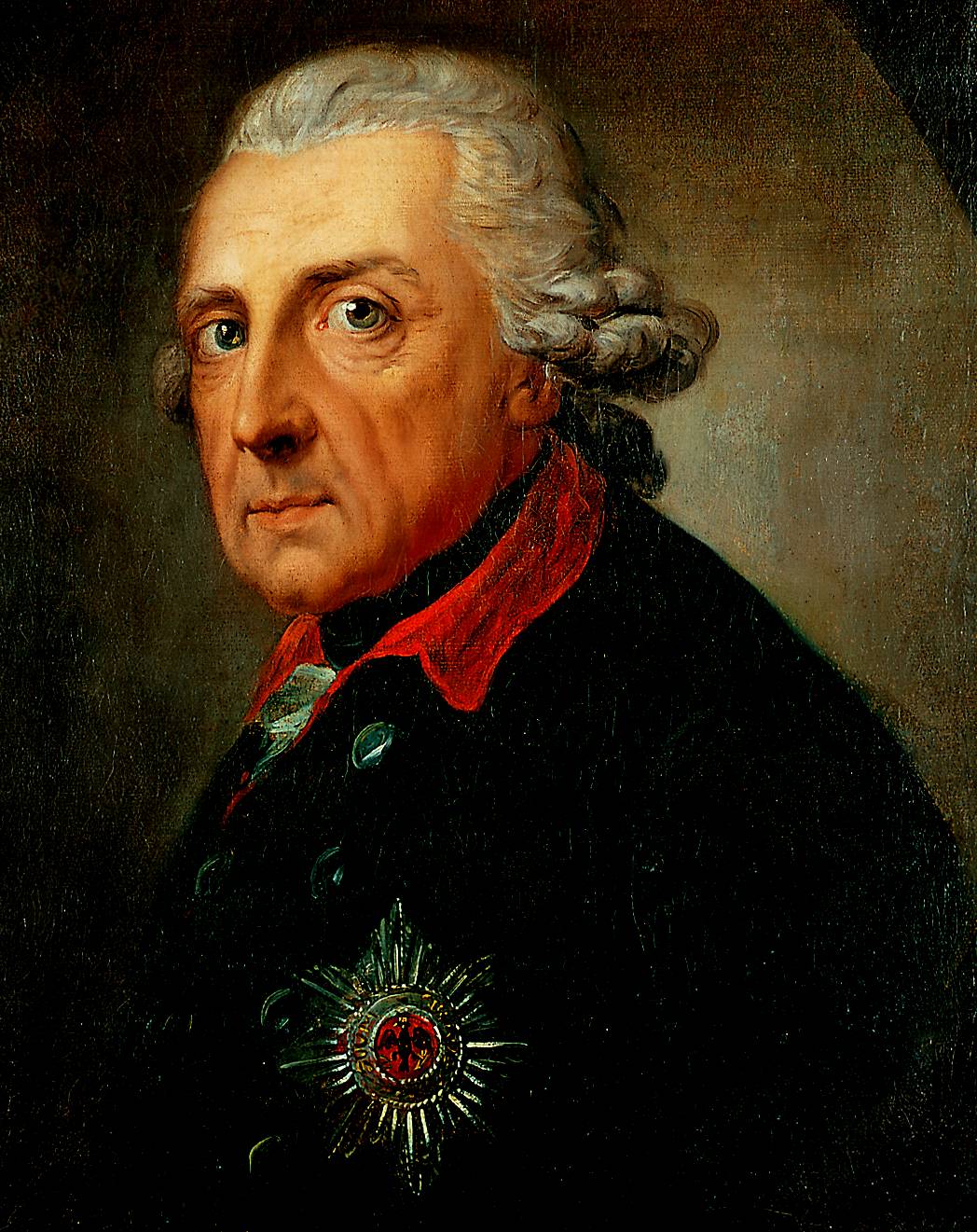 Portrait of Frederick the Great, King of Prussia, by Anton Graff