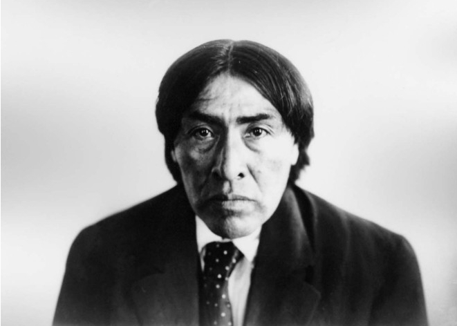 Ishi, last survivor of the Yahi people, photographed in 1912